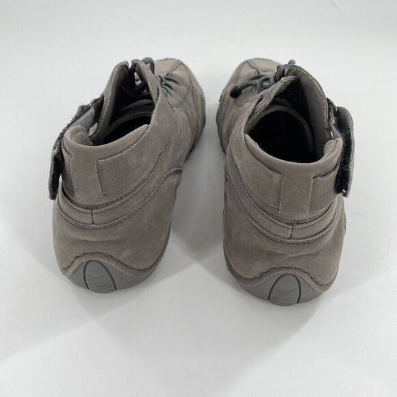 LDeck Martin Italian Sz 39/6 Mens High Top Shoes Casual Sport Grey Suede - Picture 7 of 7
